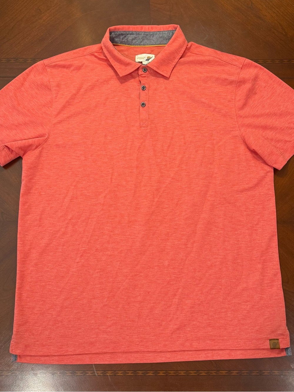 Fundamental Coast Men's Coral Short-Sleeve Polo Shirt - Classic Casual XL